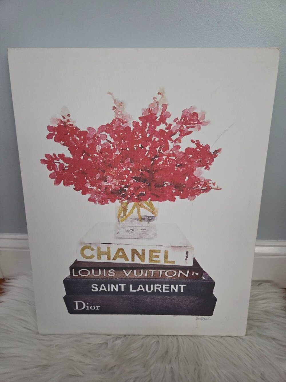Designer Brand Theme Wall Art Canvas